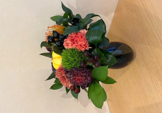 令和5年10月フラワーアレンジメント②