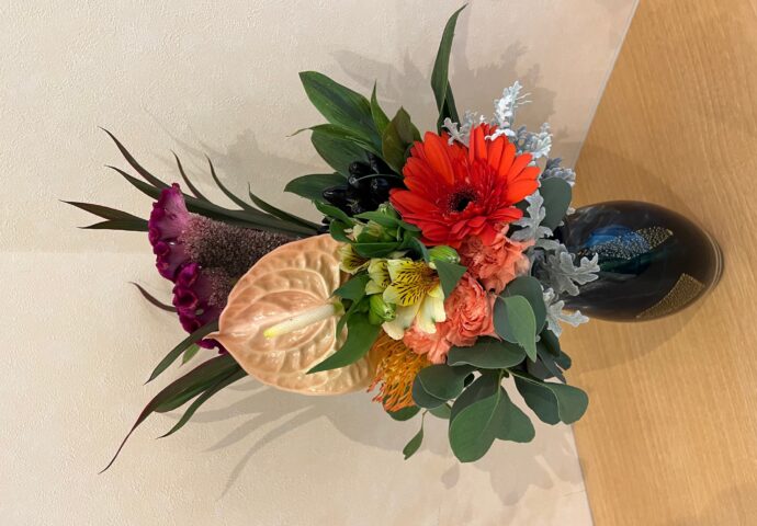 令和5年10月フラワーアレンジメント③