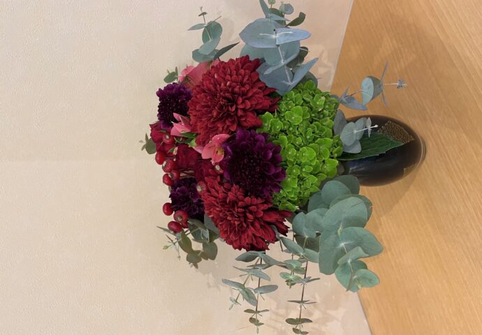 令和5年11月フラワーアレンジメント③