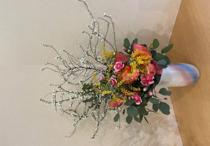 令和6年2月フラワーアレンジメント④