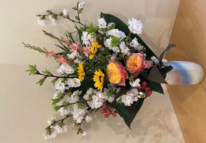 令和6年4月フラワーアレンジメント④
