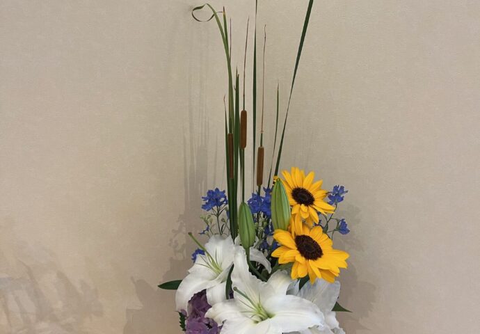 令和6年6月フラワーアレンジメント④