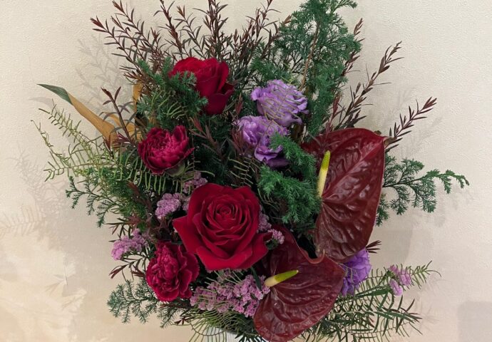 令和6年12月フラワーアレンジメント②