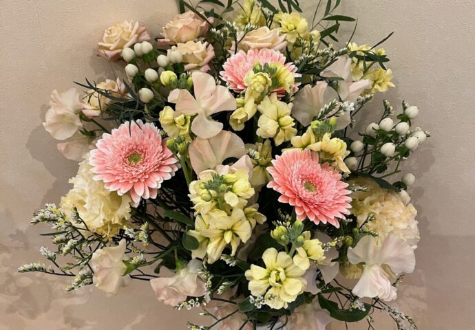 令和7年1月フラワーアレンジメント②