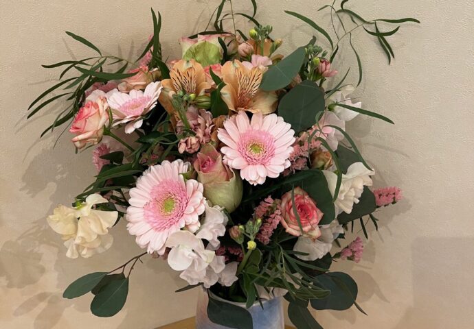 令和7年1月フラワーアレンジメント③