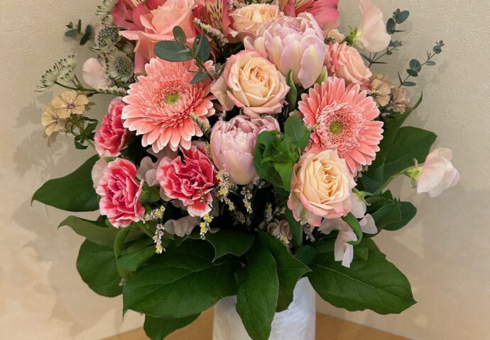 令和7年2月フラワーアレンジメント③