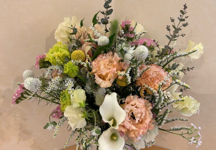 令和7年3月フラワーアレンジメント②