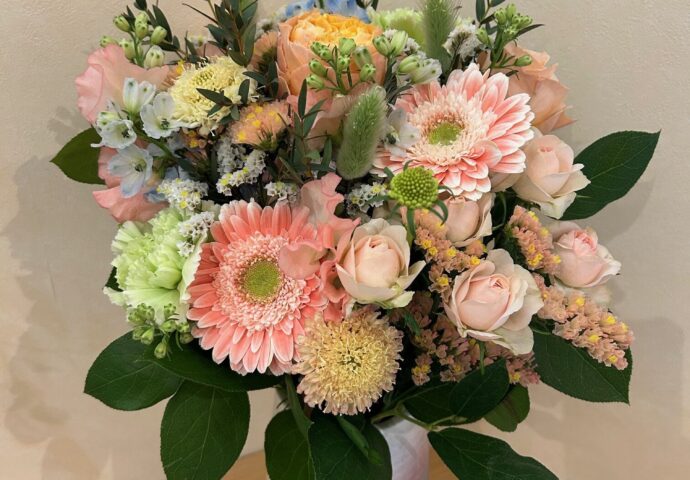 令和7年3月フラワーアレンジメント③