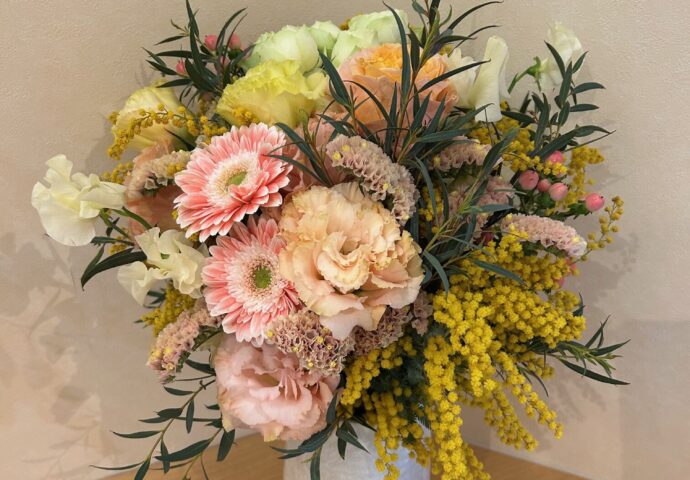 令和7年3月フラワーアレンジメント④