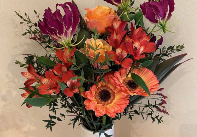 令和7年3月フラワーアレンジメント⑤