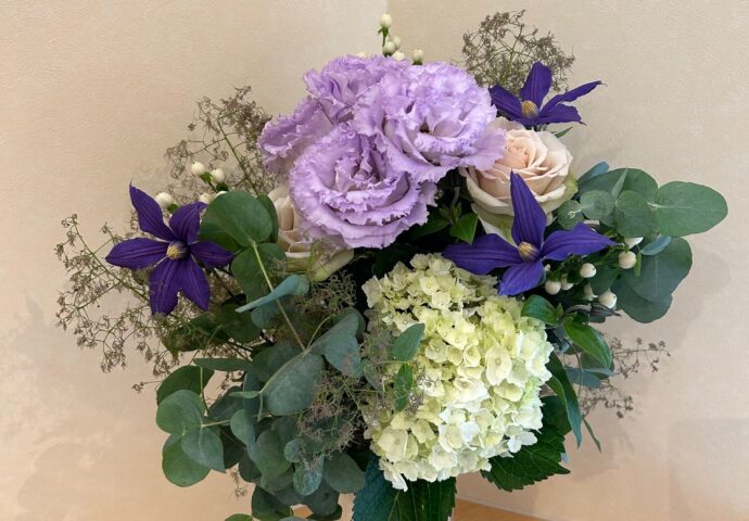 令和7年6月フラワーアレンジメント①