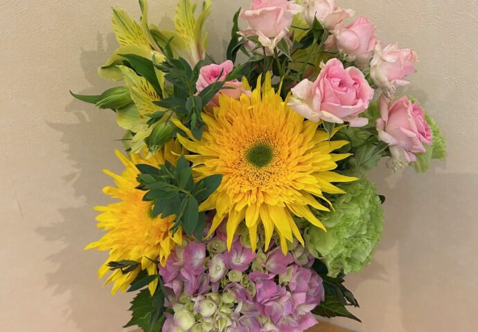 令和7年6月フラワーアレンジメント②