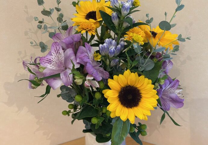 令和7年6月フラワーアレンジメント⑤