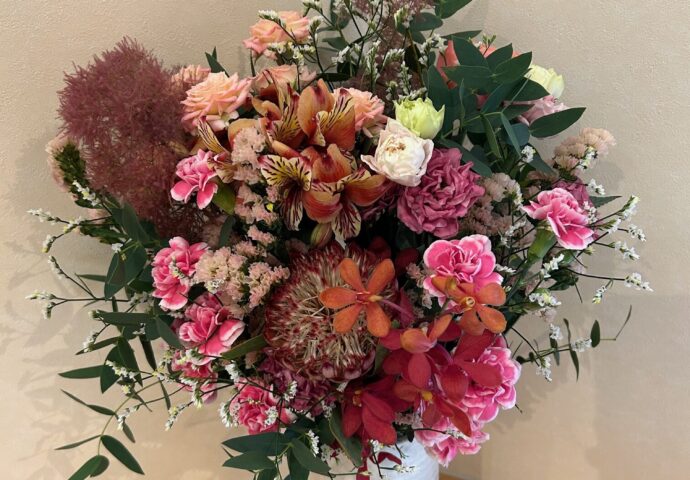 令和7年7月フラワーアレンジメント①