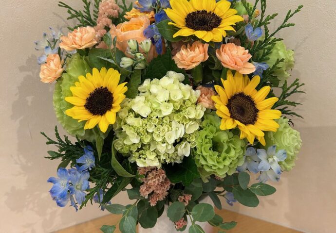 令和7年7月フラワーアレンジメント④
