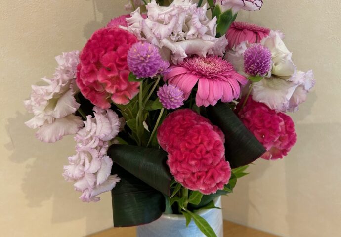 令和7年9月フラワーアレンジメント②