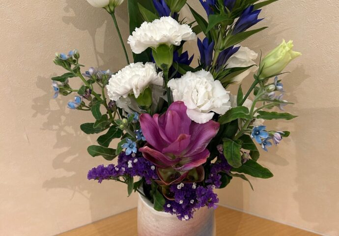 令和7年9月フラワーアレンジメント④