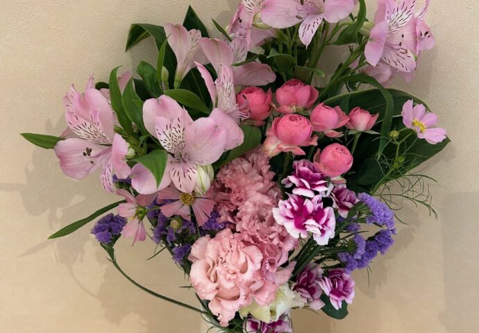 令和7年10月フラワーアレンジメント③