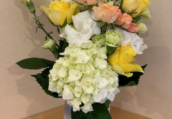 令和7年11月フラワーアレンジメント③