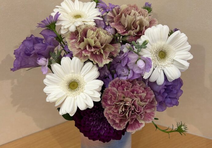 令和7年12月フラワーアレンジメント②