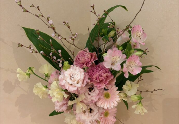 令和8年3月フラワーアレンジメント④