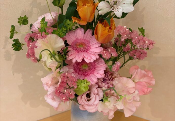 令和8年3月フラワーアレンジメント⑤